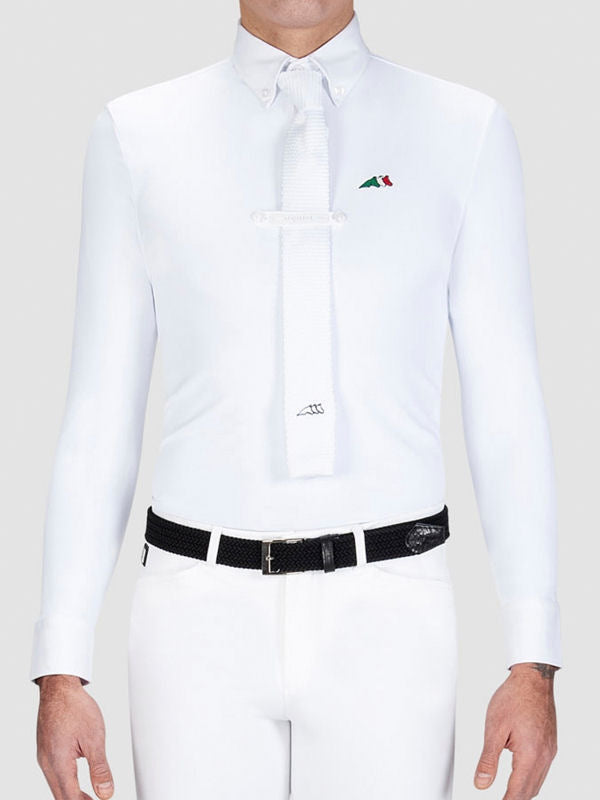 POLO UOMO A MANICA LUNGA EQUILINE DAVID