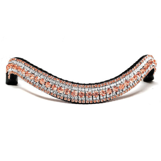 FRONTALINO IN CRISTALLO CHAMPAGNE
