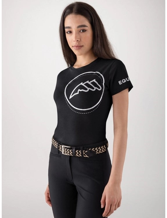 MAGLIA MAXI LOGO EQUILINE