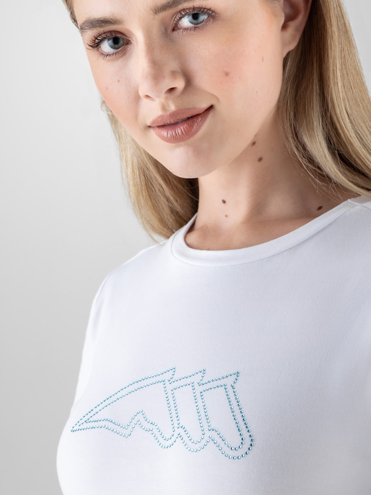 MAGLIA STRASS LOGO EQUILINE