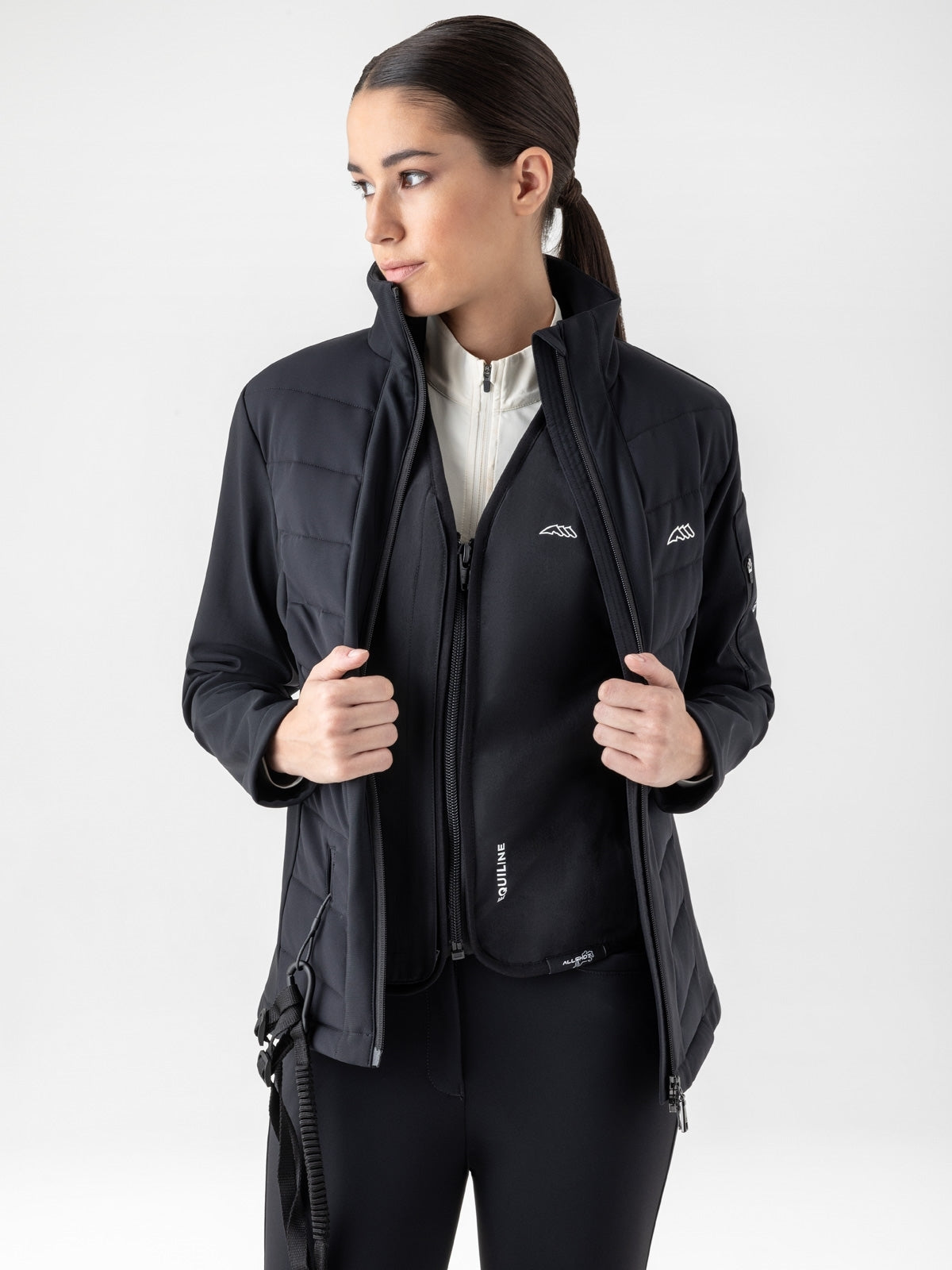 SOFTSHELL DONNA COMPATIBILE AIR BAG EQUILINE