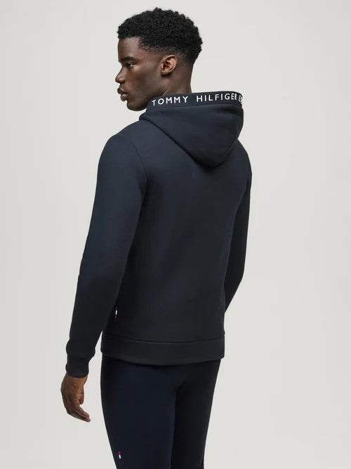 FELPA CON CAPPUCCIO UNION ZIP TOMMY HILFIGER