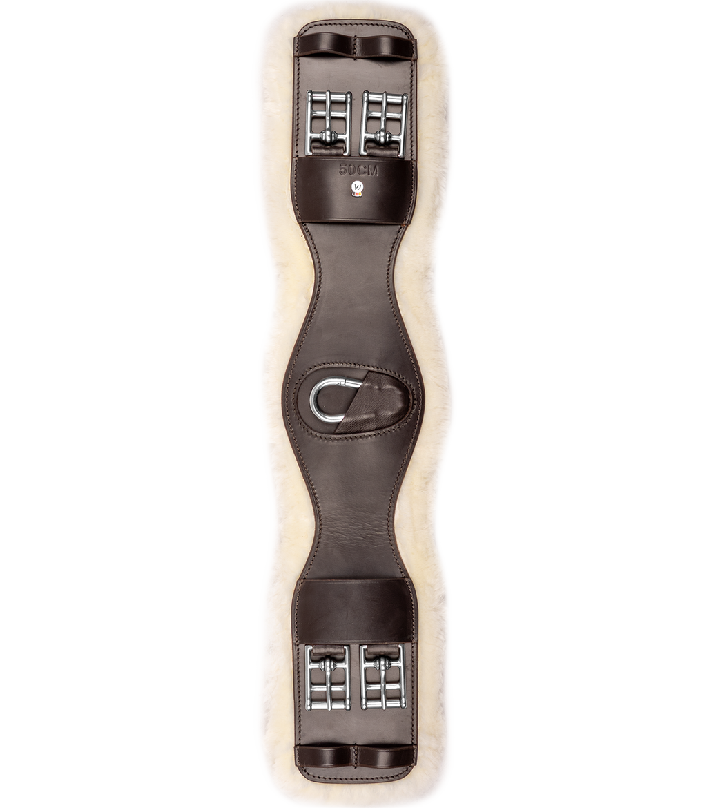 WALDHASUEN SOTTOPANCIA CORTO IN PELLE CON ECO WOOL