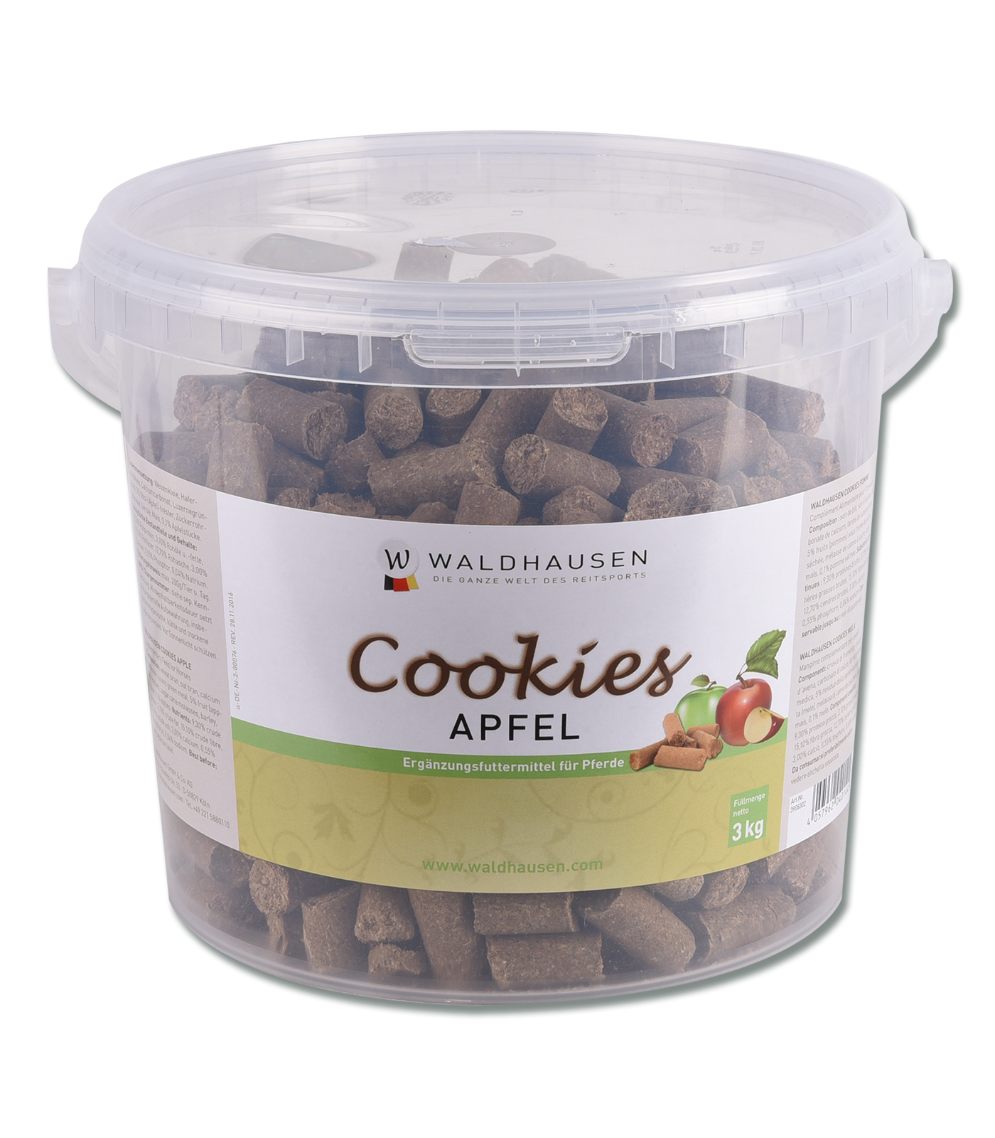 SECCHIELLO DI BISCOTTI ALLA MELA WALDHASUEN