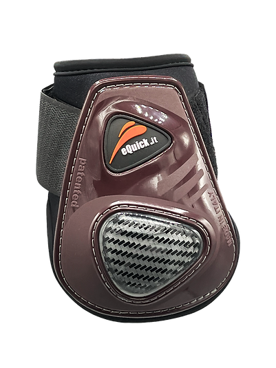 EQUICK ECARBON SHOCK REAR VELCRO