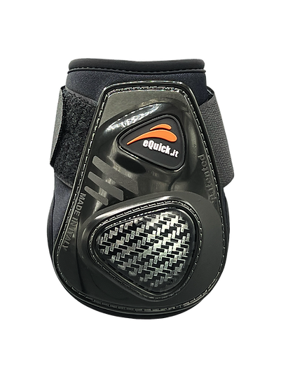 EQUICK ECARBON SHOCK REAR VELCRO