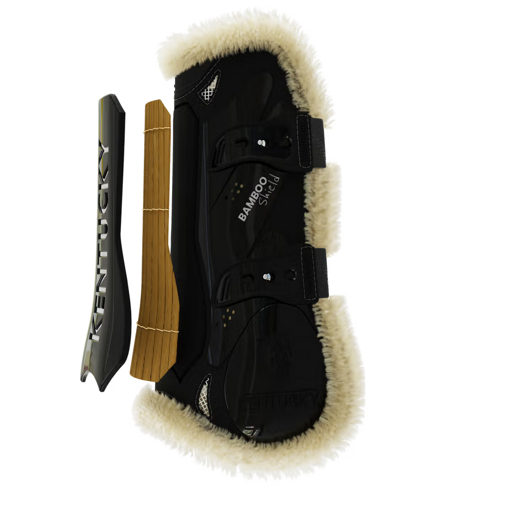 VEGAN SHEEPSKIN TENDON BOOTS BAMBOO ELASTIC KENTUCKY