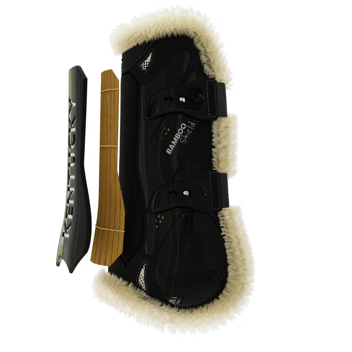 VEGAN SHEEPSKIN TENDON BOOTS BAMBOO ELASTIC KENTUCKY