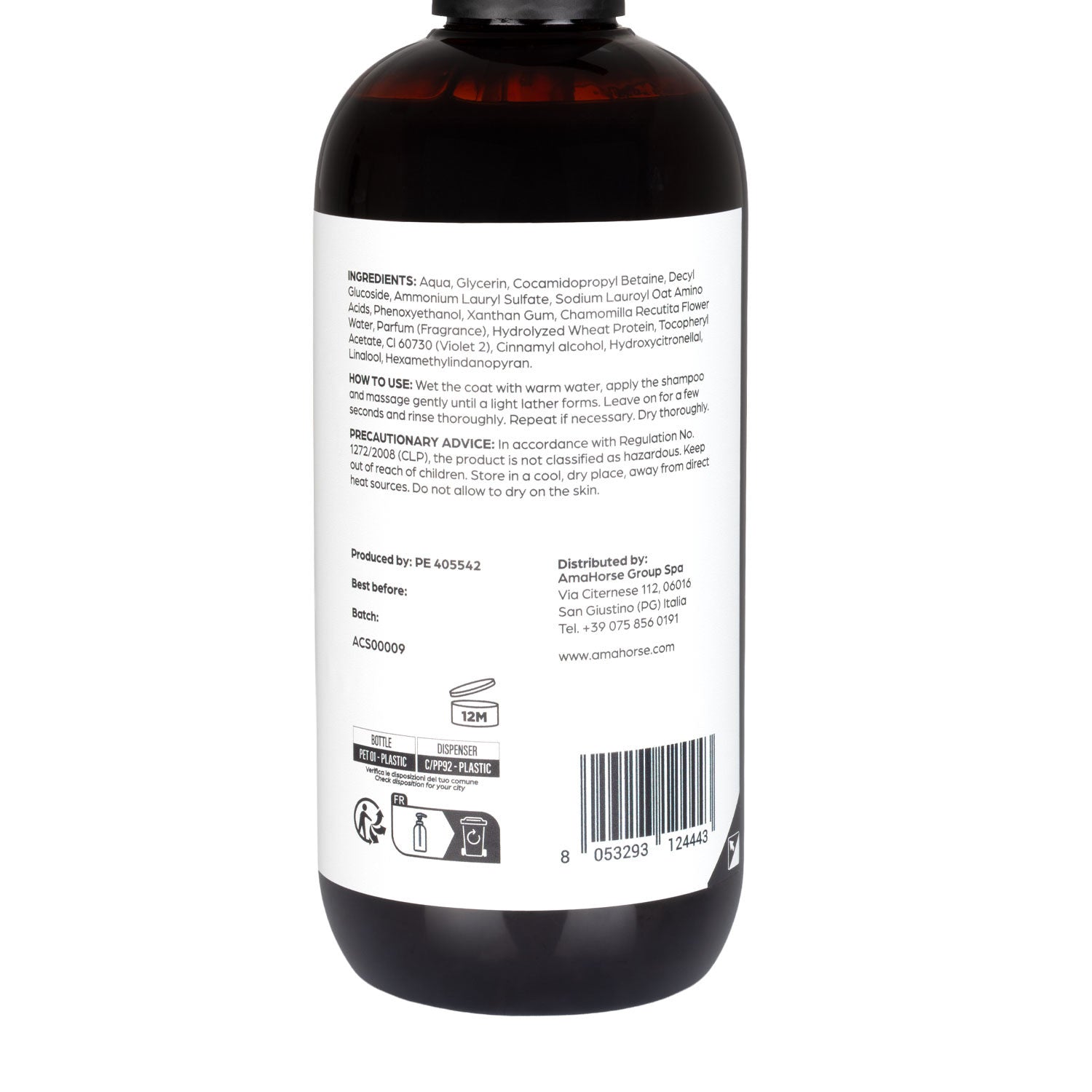 SHAMPOO MIELE E VANIGLIA ACAVALLO