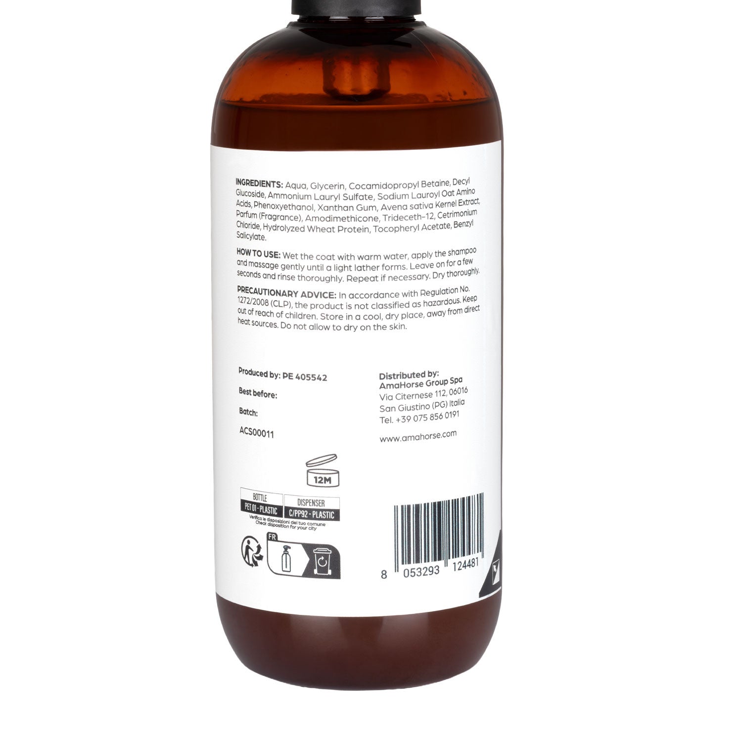 SHAMPOO COCCO E AVENA EFFETTO SETA ACAVALLO