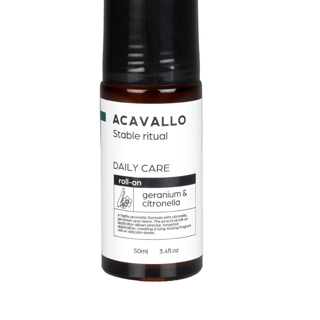 ROLL-ON CON CREMA AL GERANIO CITRONELLA E NEEM ACAVALLO