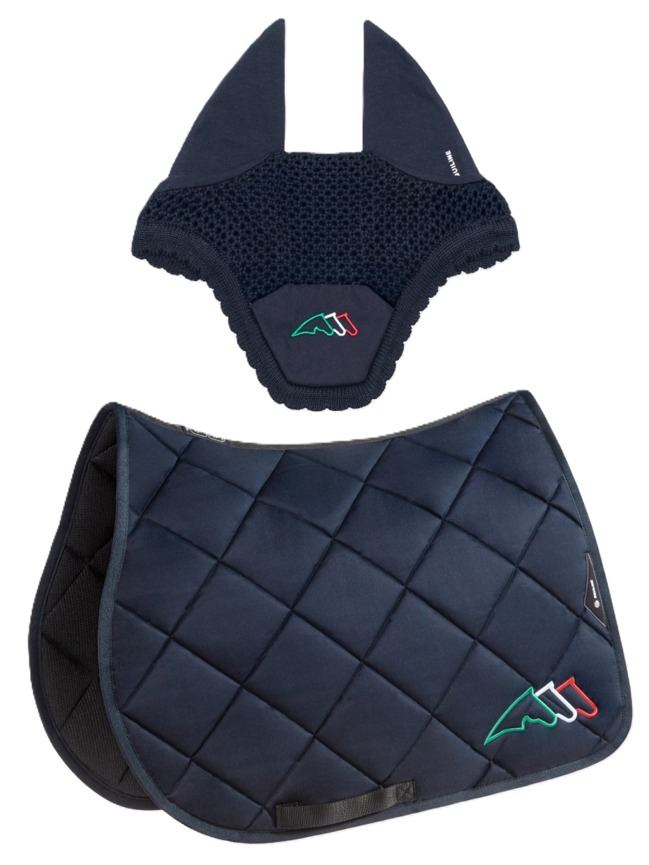 KIT SOTTOSELLA ROMBO E CUFFIETTA CON LOGO TRICOLORE EQUILINE