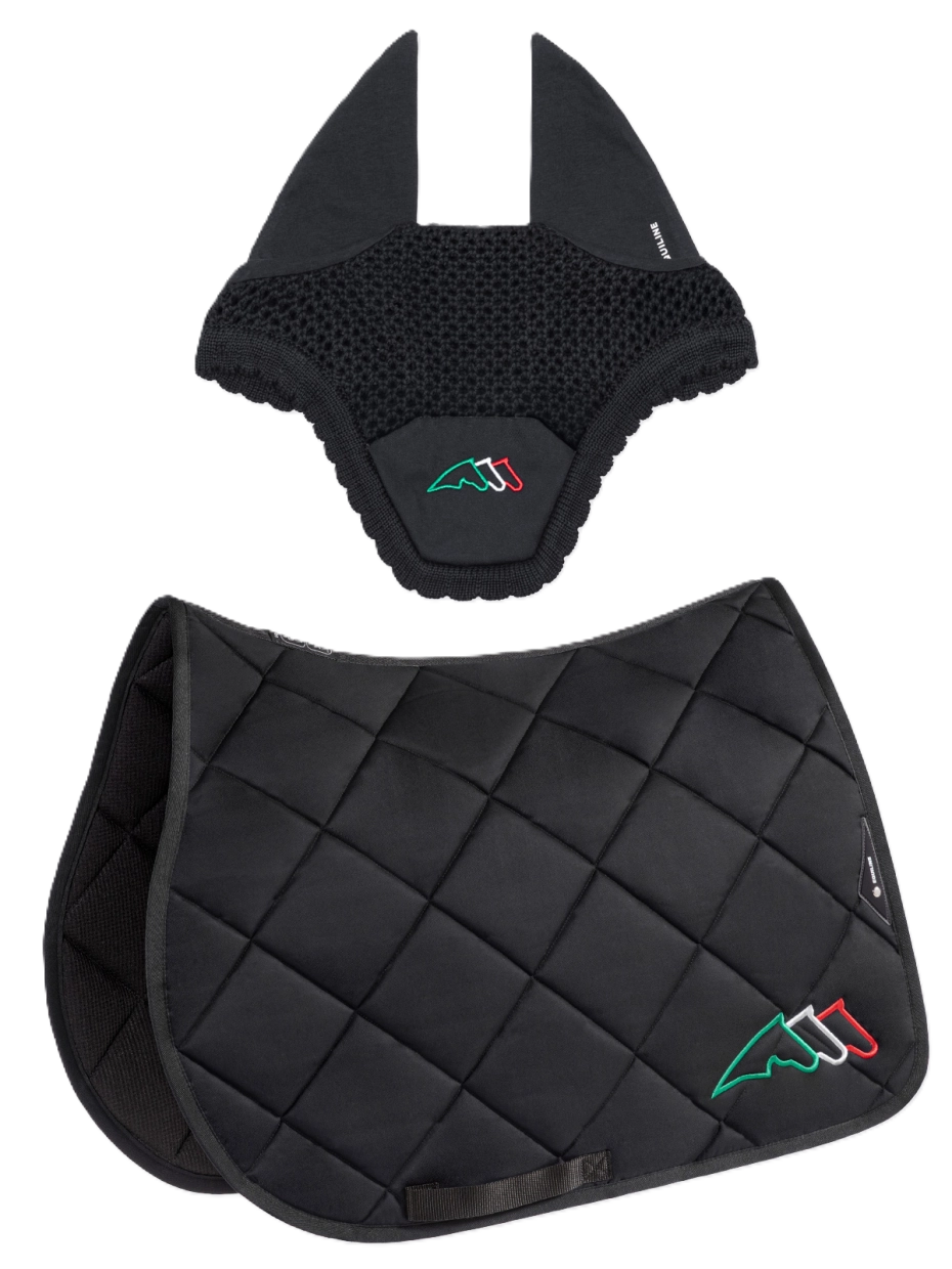 KIT SOTTOSELLA ROMBO E CUFFIETTA CON LOGO TRICOLORE EQUILINE