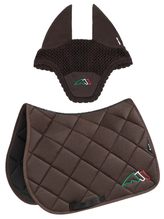 KIT SOTTOSELLA ROMBO E CUFFIETTA CON LOGO TRICOLORE EQUILINE