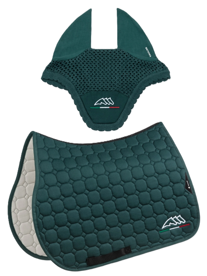 KIT SOTTOSELLA OCTAGON E CUFFIETTA CON BANDIERA ITALIA EQUILINE
