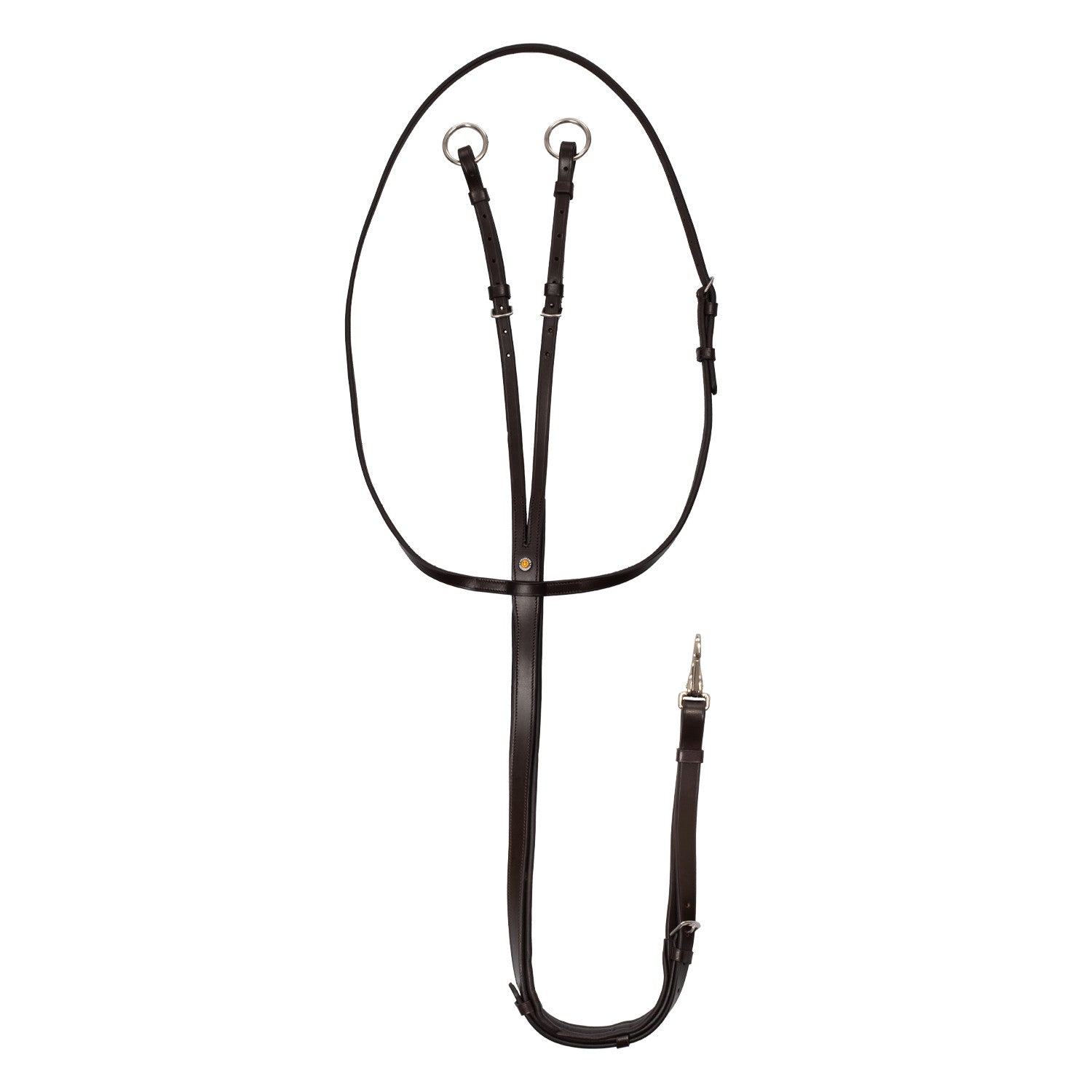 EQUESTRO MARTINGALA A COLLIER IN CUOIO