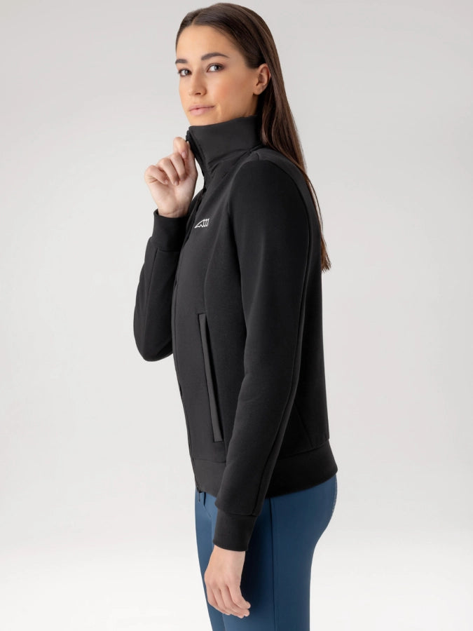 FELPA DONNA FULL ZIP EQUILINE