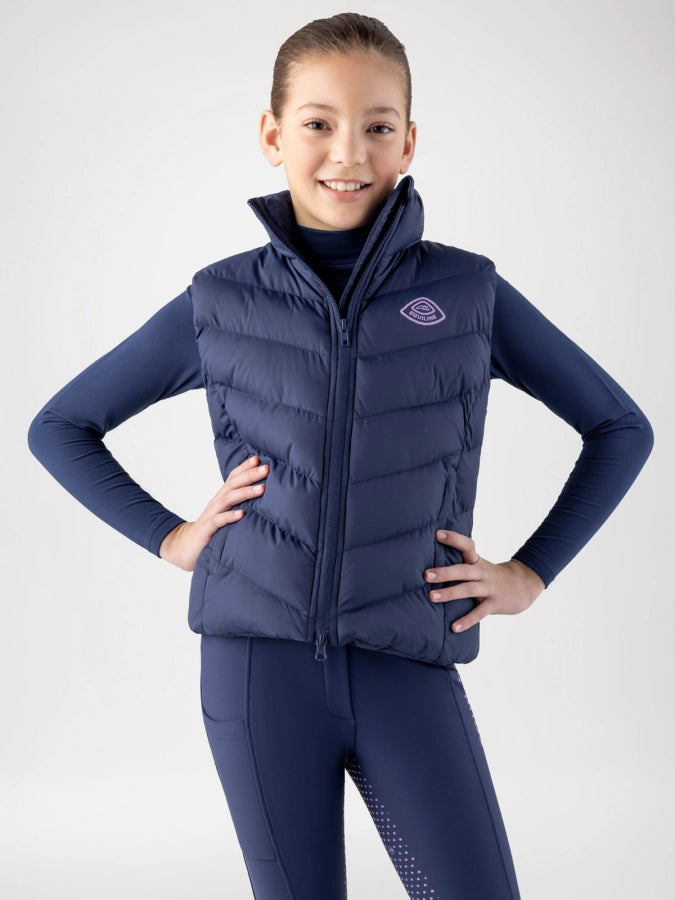 GILET IMBOTTITO EQUILINE BAMBINA