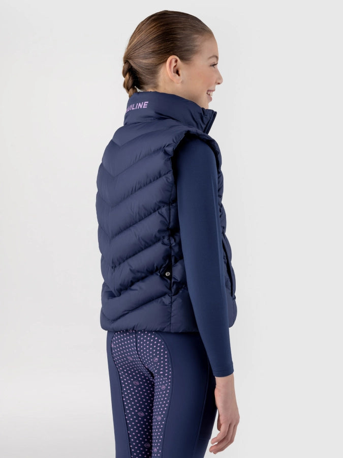 GILET IMBOTTITO EQUILINE BAMBINA