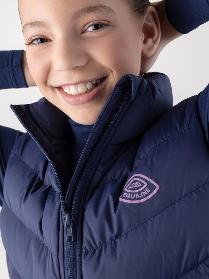 GILET IMBOTTITO EQUILINE BAMBINA