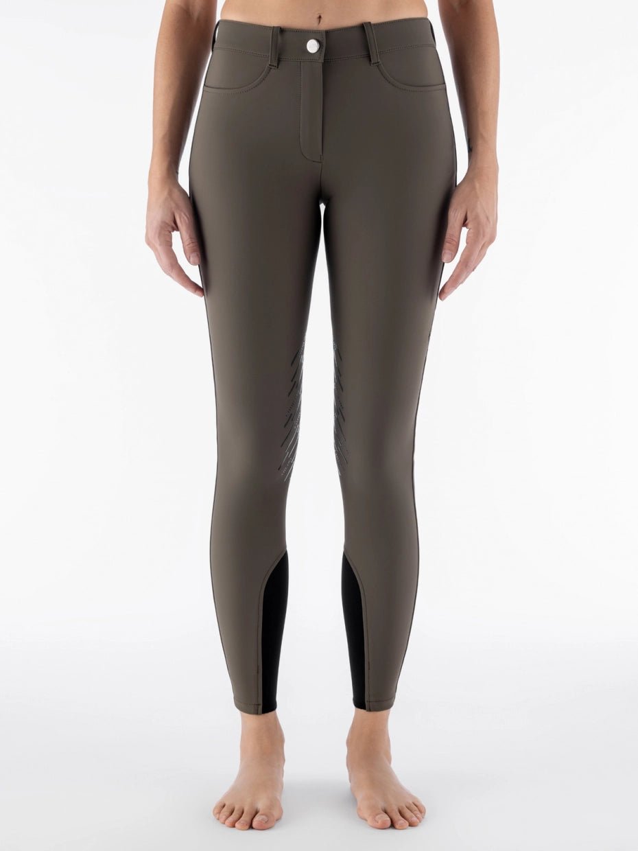 CORNEK PANTALONI DA DONNA A VITA ALTA KNEE GRIP EQUILINE