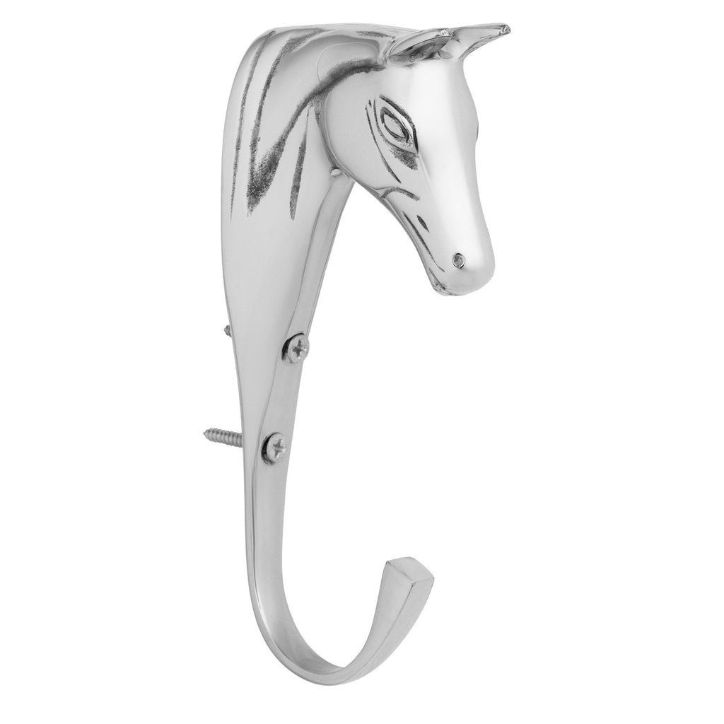 GANCIO A TESTA DI CAVALLO IN OTTONE