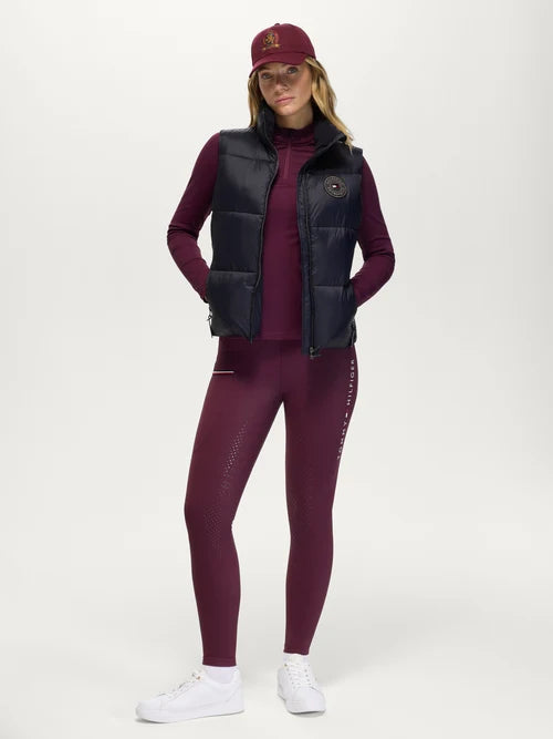 EVERETT WOMEN PUFFER VEST DESERT SKY TOMMY HILFIGER