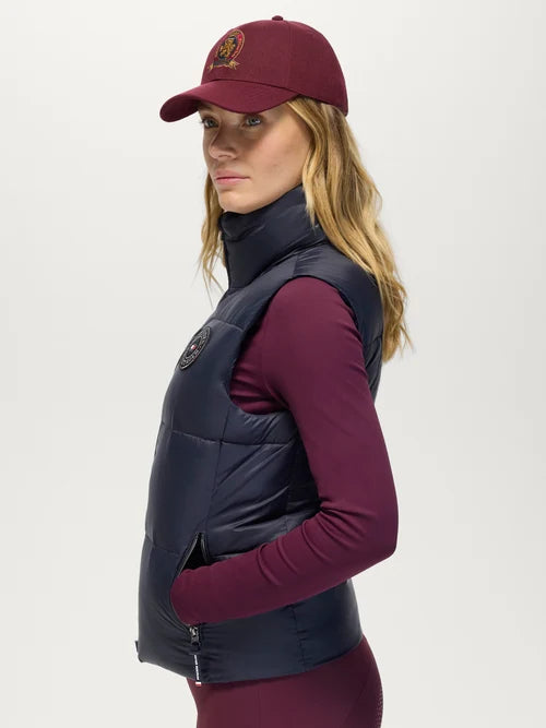 EVERETT WOMEN PUFFER VEST DESERT SKY TOMMY HILFIGER