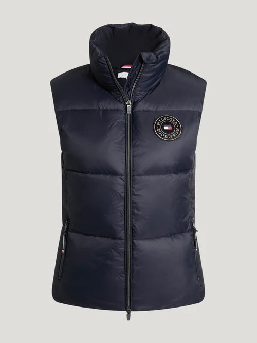 EVERETT WOMEN PUFFER VEST DESERT SKY TOMMY HILFIGER