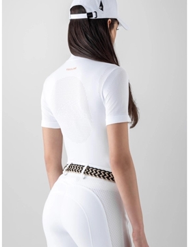 Immagine di POLO DA COMPETIZIONE BIANCA DONNA