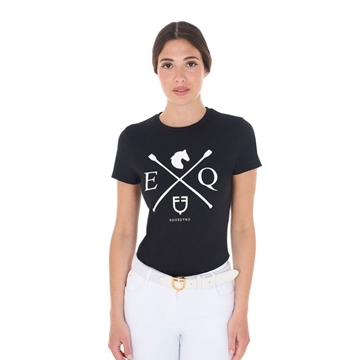 Immagine di T-SHIRT EQUESTRO IN COTONE