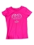 Immagine di T-shirt Sarm Hippique donna con stampa cavallo stilizzato rosa